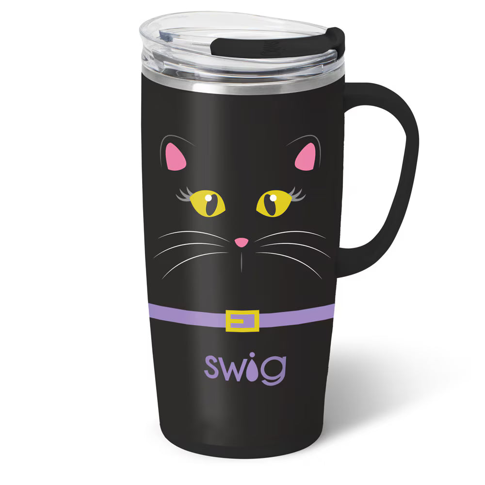 Swig: Boo Crew Cat Travel Mug 22oz