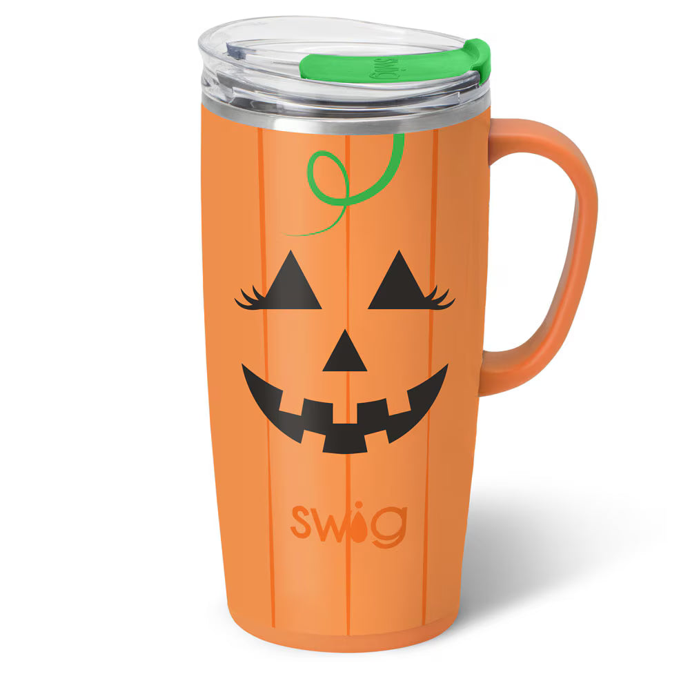 Swig: Boo Crew Pumpkin Travel Mug 22oz