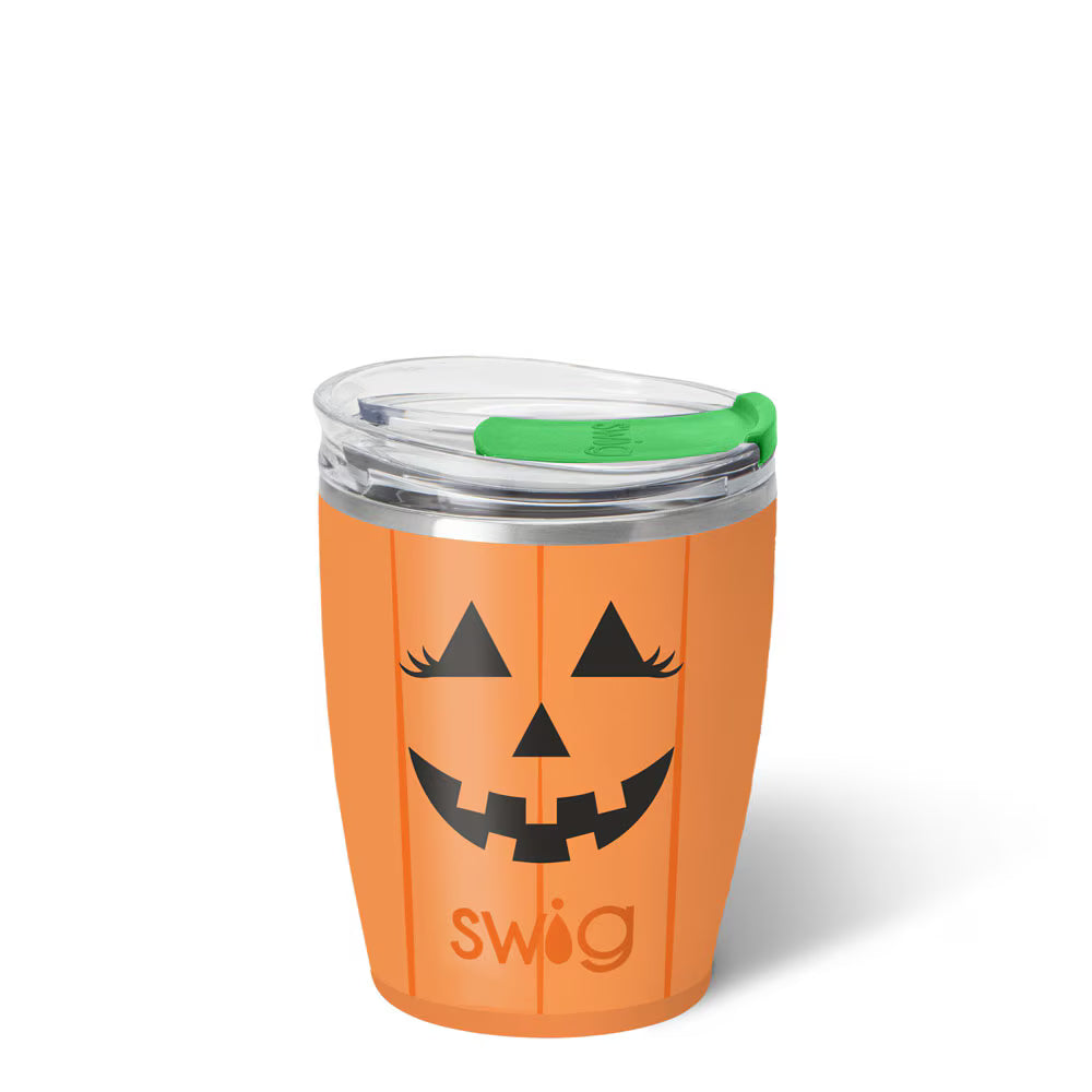 Swig: Boo Crew Pumpkin Tumbler 12oz