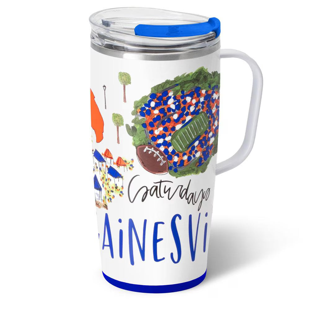 Swig: Saturdays in Gainesville Travel Mug 22oz