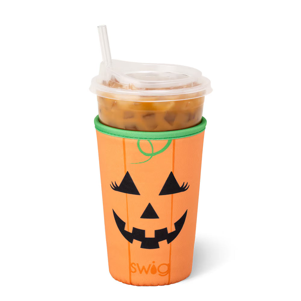 Swig: Boo Crew Pumpkin Iced Cup Coolie (Medium)