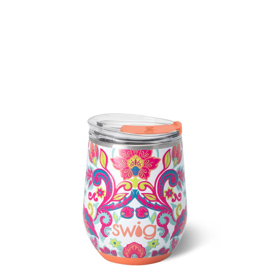 Swig: Flourish Stemless Wine Cup 12oz
