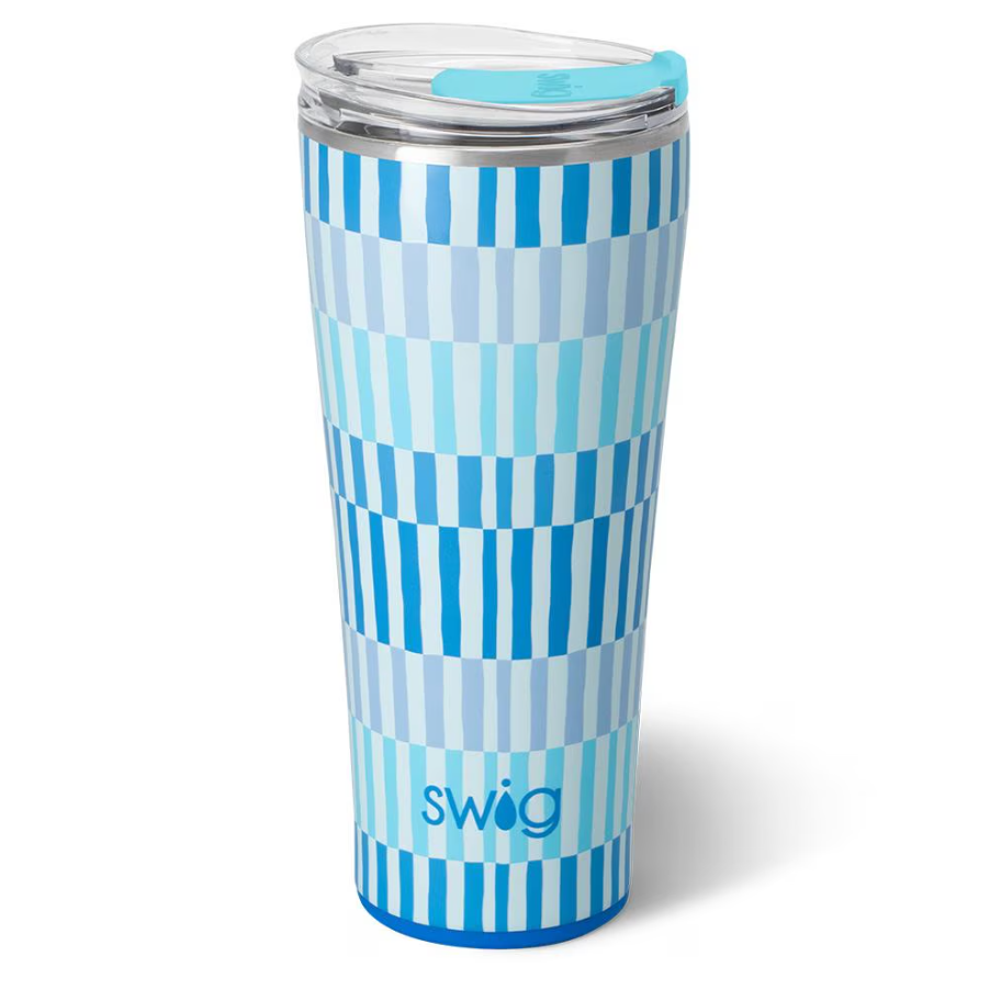 Swig: Glacier Stripe Tumbler 32oz