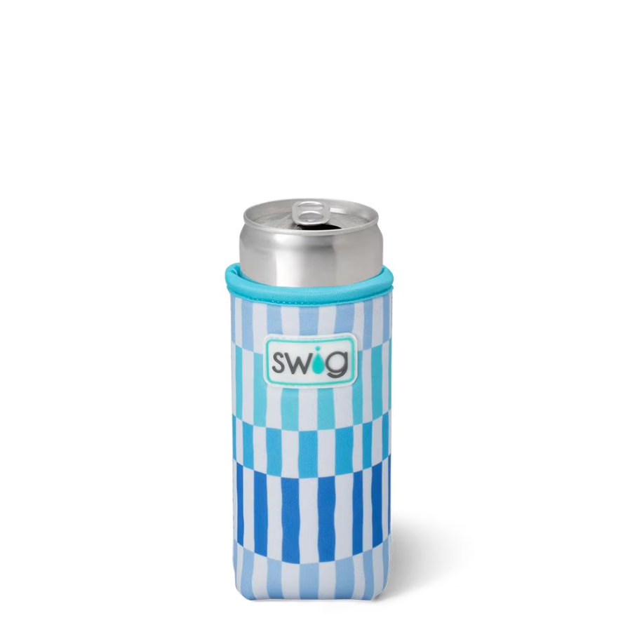 Swig: Glacier Stripe Slim Can Coolie