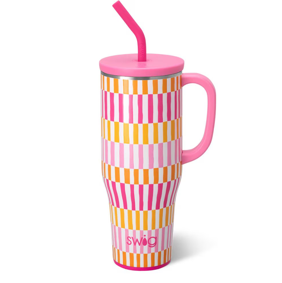 Swig: Sherbet Stripe Mega Mug 40oz