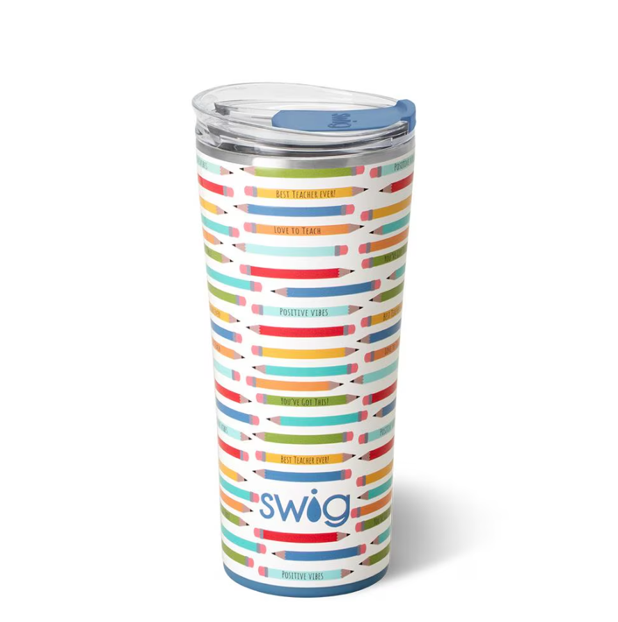 Swig: Teacher Life Tumbler (22oz)