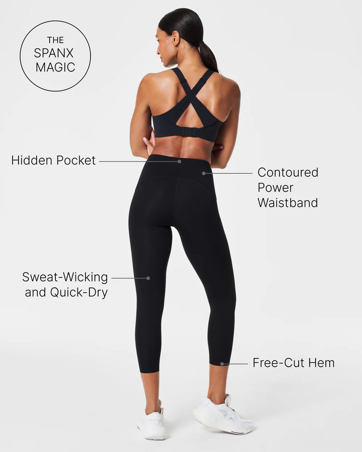 SPANXshape™ Booty Boost® 7/8 Leggings - Lotus Pink
