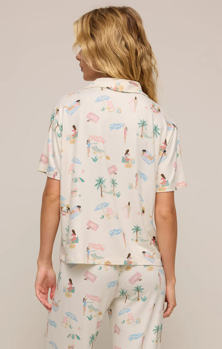 Z Supply: Beach Days Pajama Top