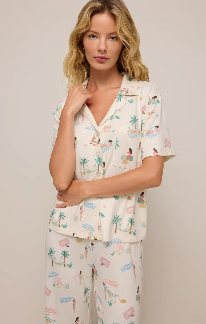 Z Supply: Beach Days Pajama Top