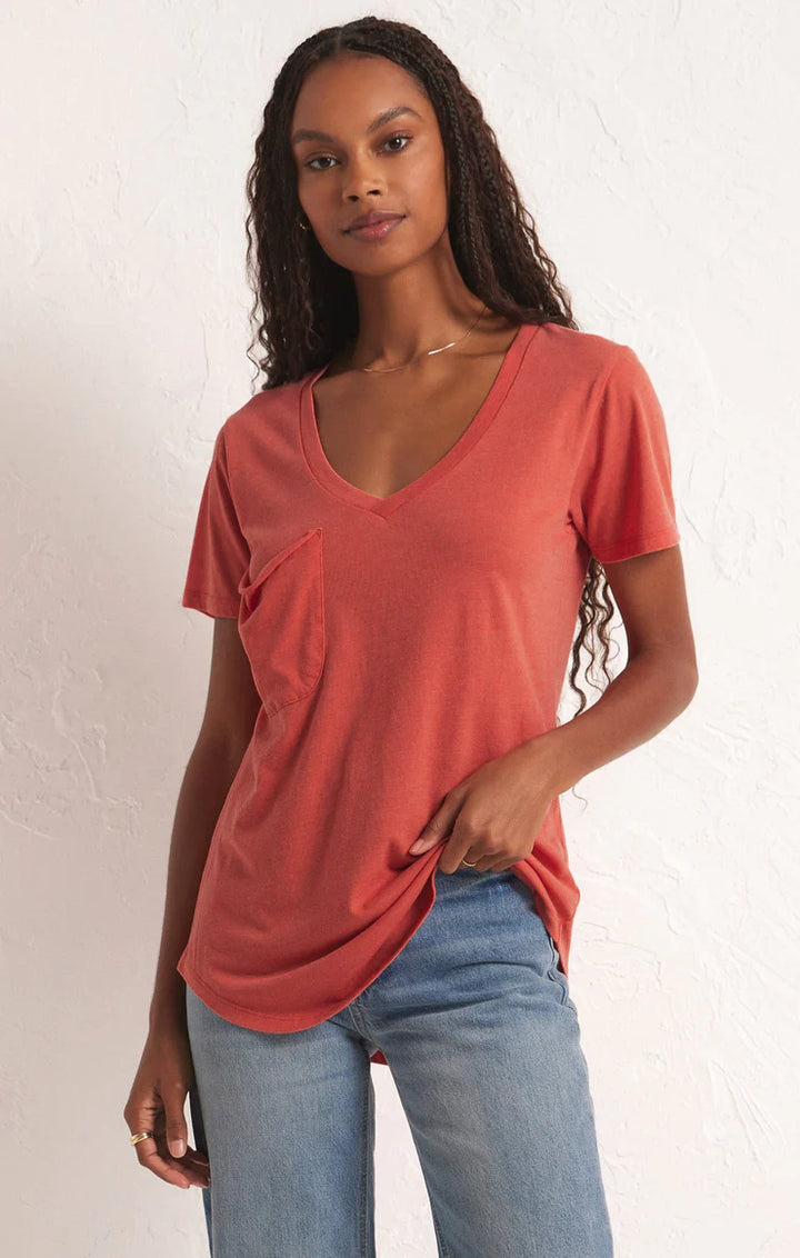 Z Supply: The Pocket Tee - Tango