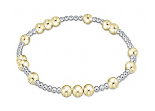 enewton: Hope Unwritten 5mm Bead Bracelet - Mixed Metal