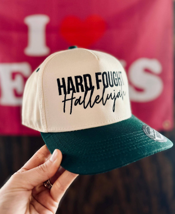 Hard Fought Hallelujah Embroidered Hat