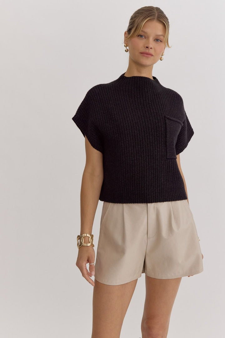 Got That Feeling Sweater - Black
