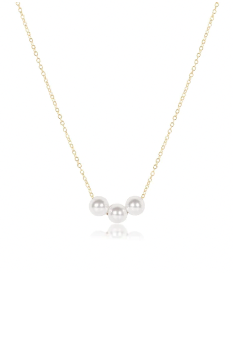 enewton: 16" Necklace Gold - Joy Pearl