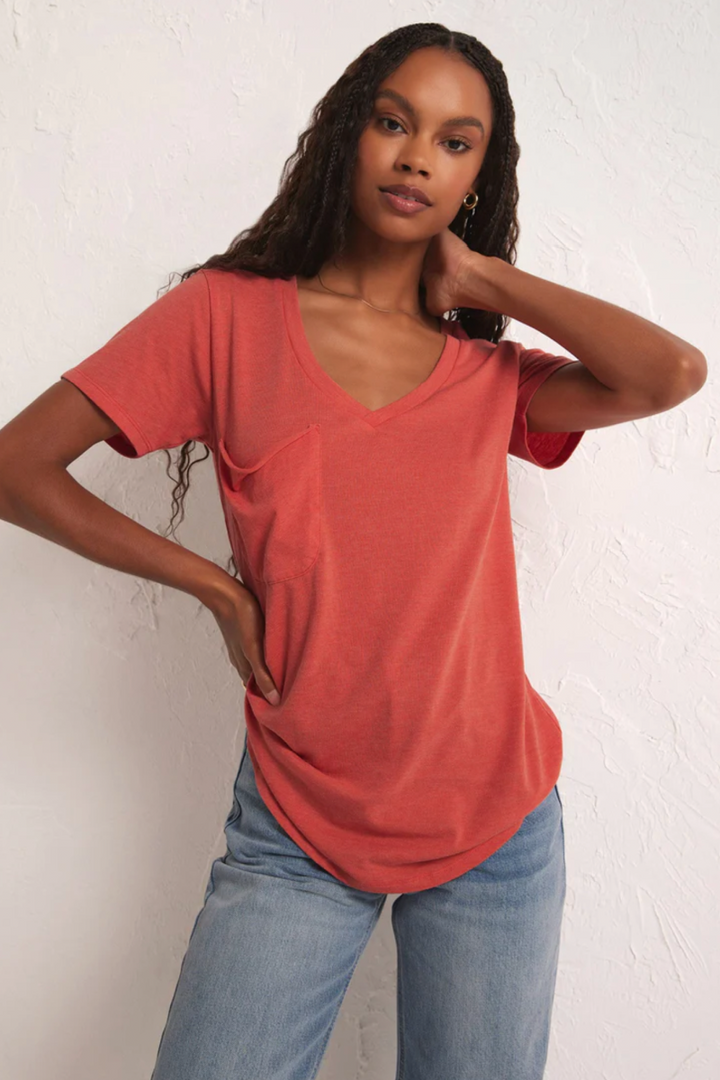 Z Supply: The Pocket Tee - Tango