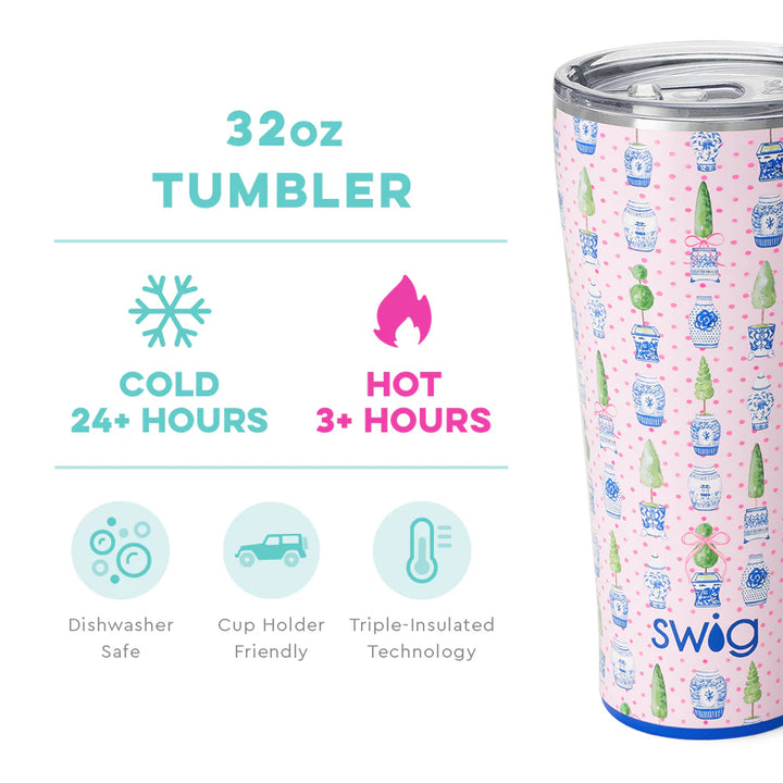 Swig: Ginger Jars Tumbler (32oz)