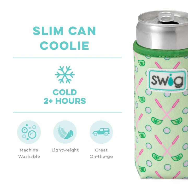Swig: Tee Time Slim Can Coolie