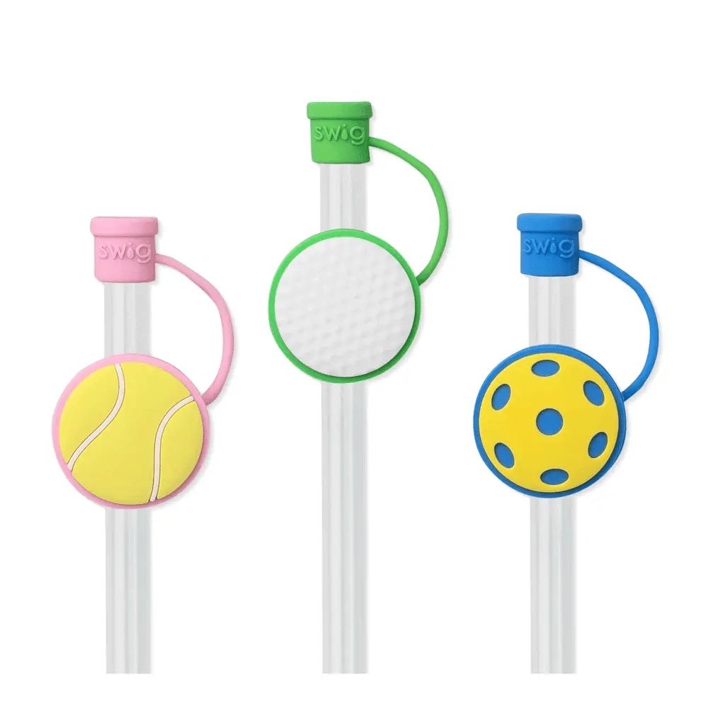 Swig: Sports Straw Topper Set