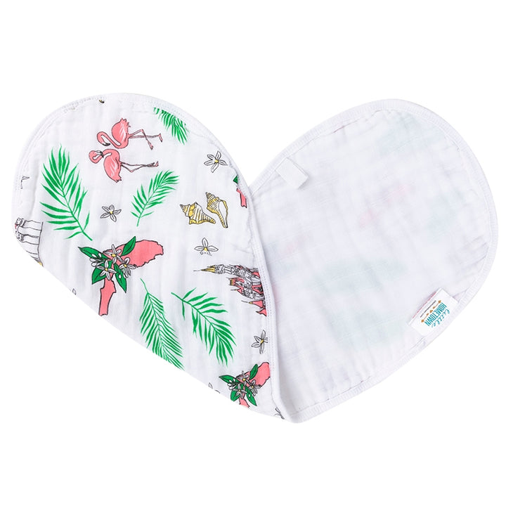 Florida Baby (girl) Burp/Bib Combo