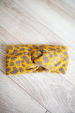 Twist-Front Headwrap - Leopard - A Cut Above Boutique