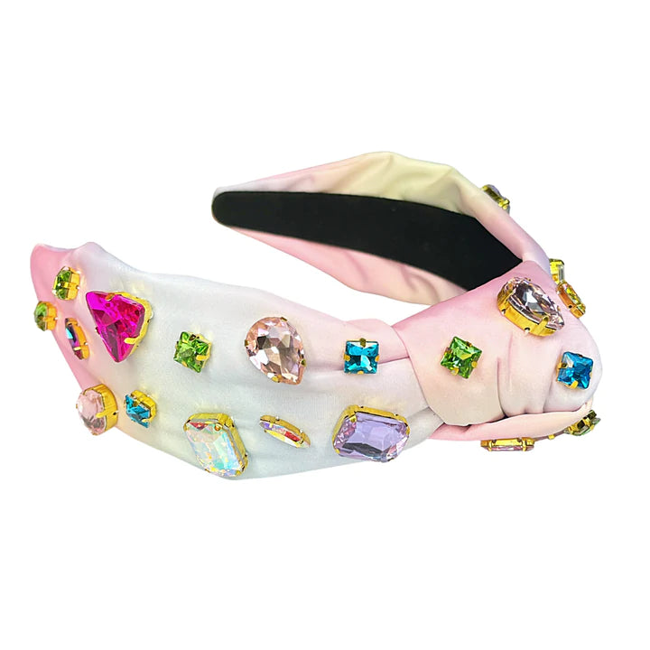 Brianna Cannon: CONFETTI CRYSTAL OMBRÉ HEADBAND
