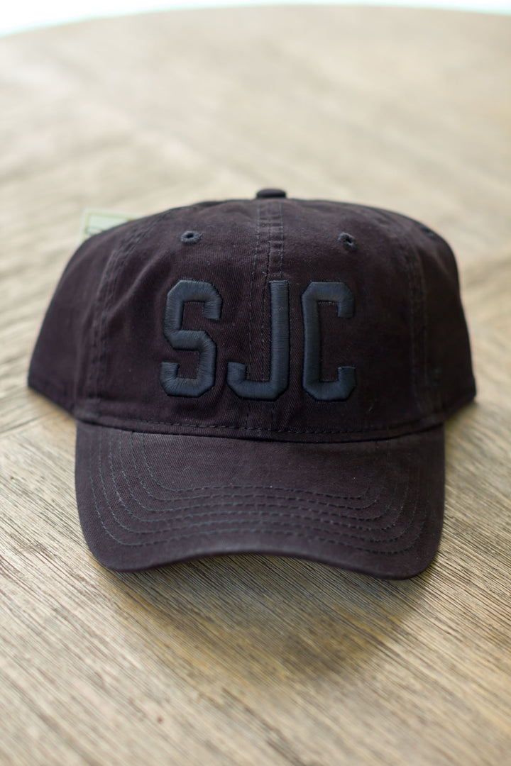 SJC Monochrome Black Hat