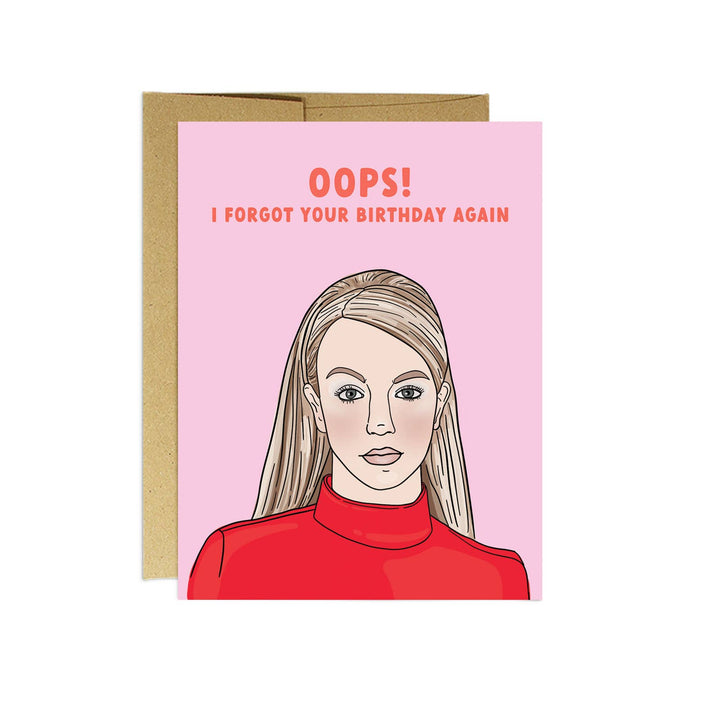 Oops, birthday | Funny Birthday Card
