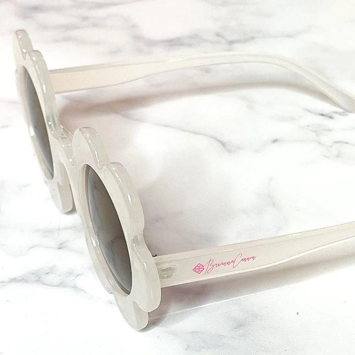 Brianna Cannon: DAISY SUNNIES - White