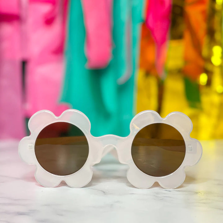 Brianna Cannon: DAISY SUNNIES - White