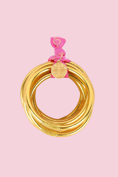 (BuDhaGirl) All Weather Bangles-Be Mine Stack main image 1