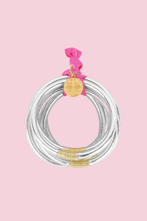 BuDhaGirl - SILVER ALL WEATHER BANGLES®