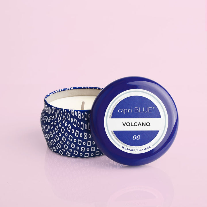 Volcano Blue Mini Tin, 3 oz - A Cut Above Boutique
