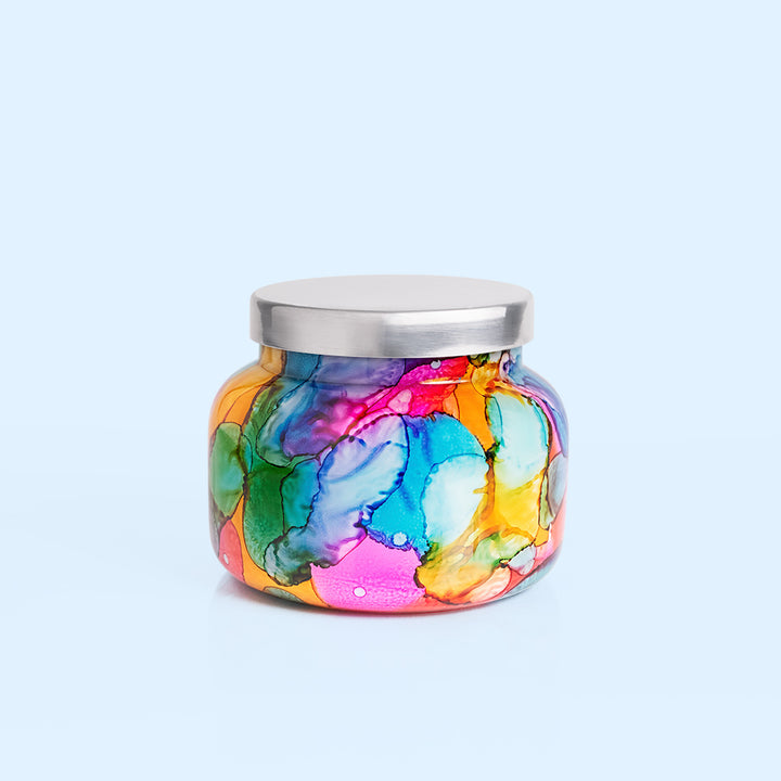 Volcano Rainbow Signature Watercolor Jar, 19 oz - A Cut Above Boutique