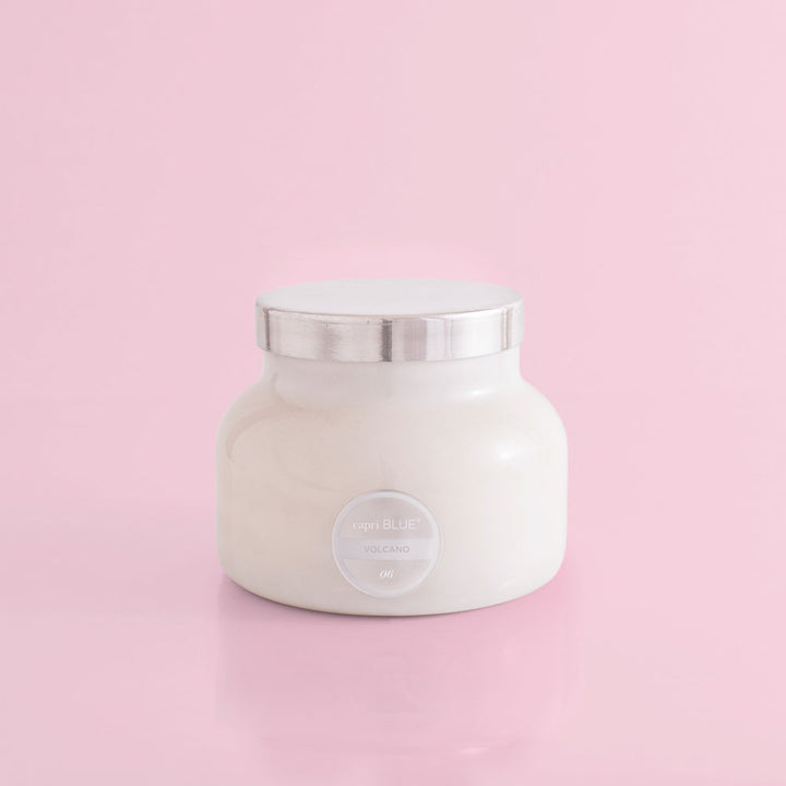 Volcano White Signature Jar, 19 oz - A Cut Above Boutique