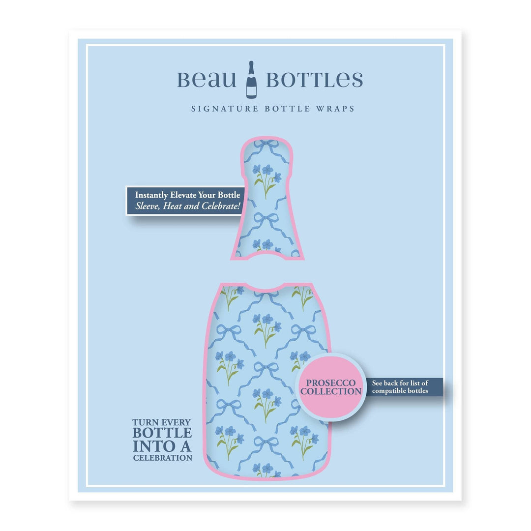 Blue Bows and Blossoms - Prosecco Collection - B Social Boutique