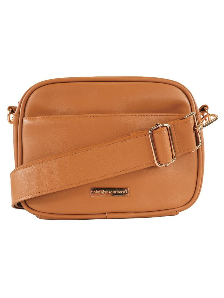 The Midtown Crossbody: Brown