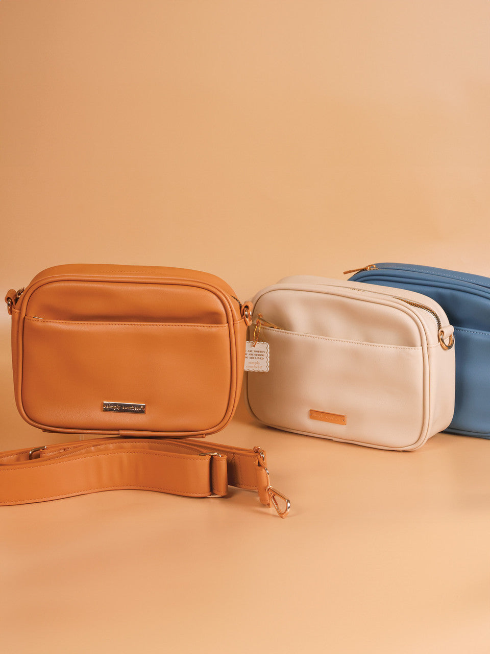 The Midtown Crossbody: Brown