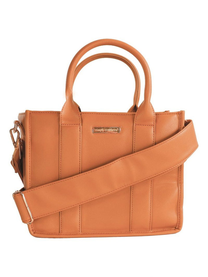 The Harbor Crossbody Purse: Brown