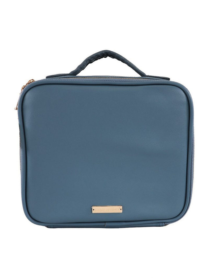 The Willow Travel Makeup Case: Azur