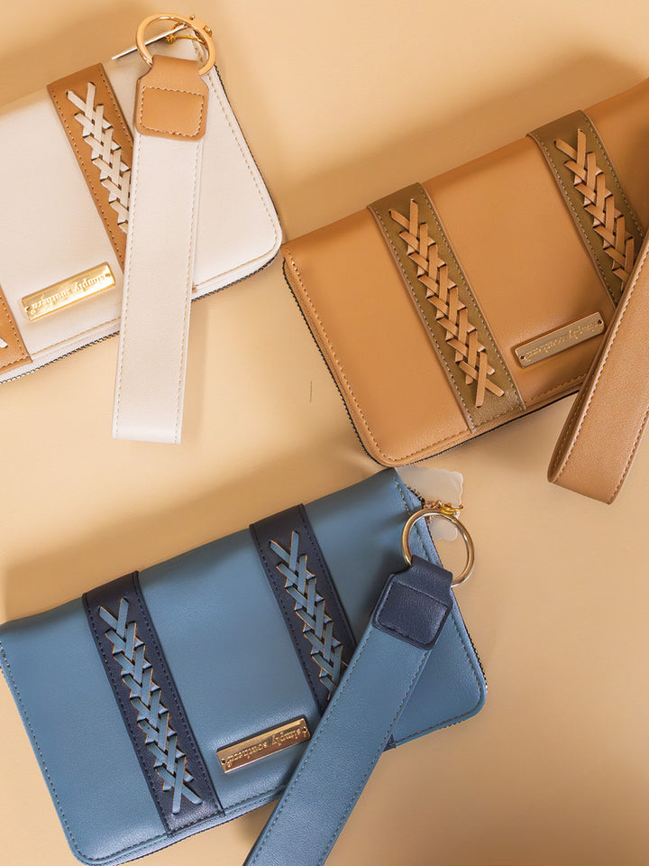 The Heritage Wallet - Azur - B Social Boutique