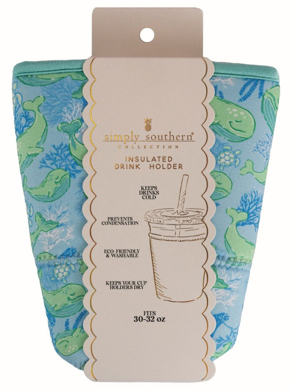 Insulated Drink Holder - WHALE