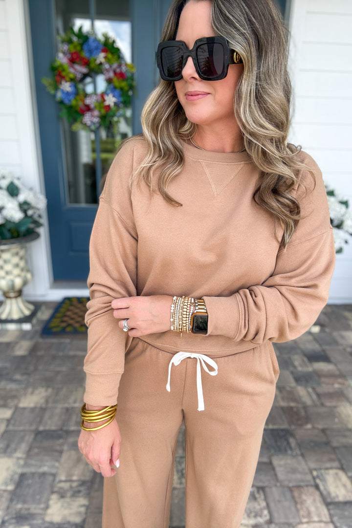 Z Supply: Clubhouse Sweatshirt Light Toffee
