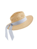 MEL HAT - Blue + White Bow