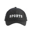 Black Sports Hat - Black