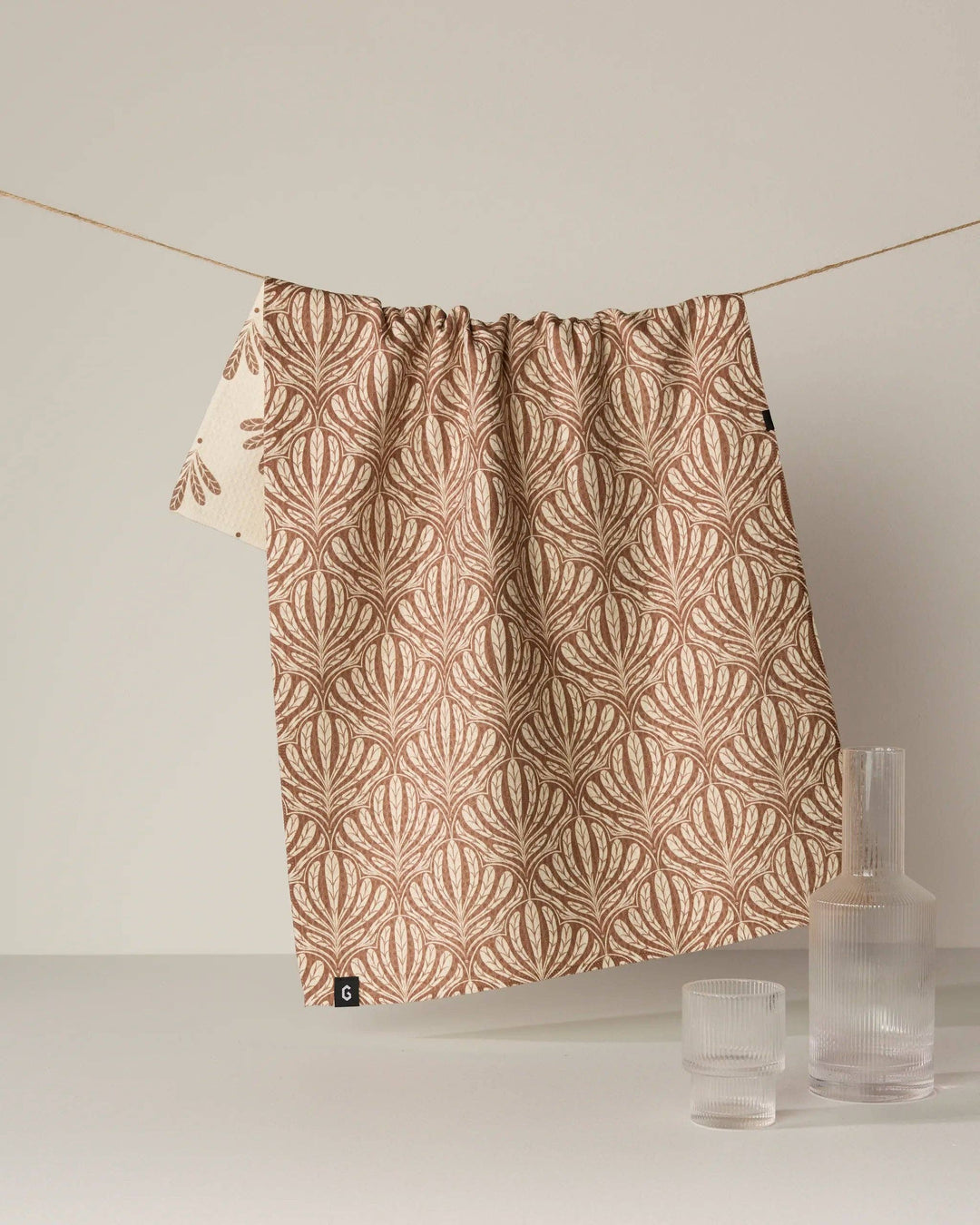 Desert Fronds Luxe Kitchen Towel