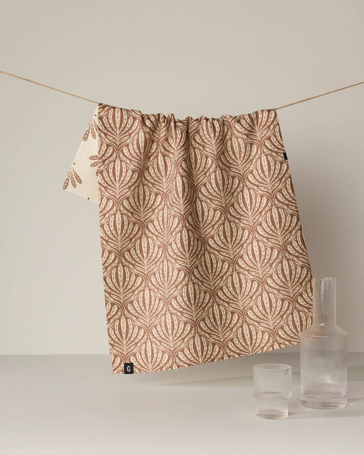 Desert Fronds Luxe Kitchen Towel