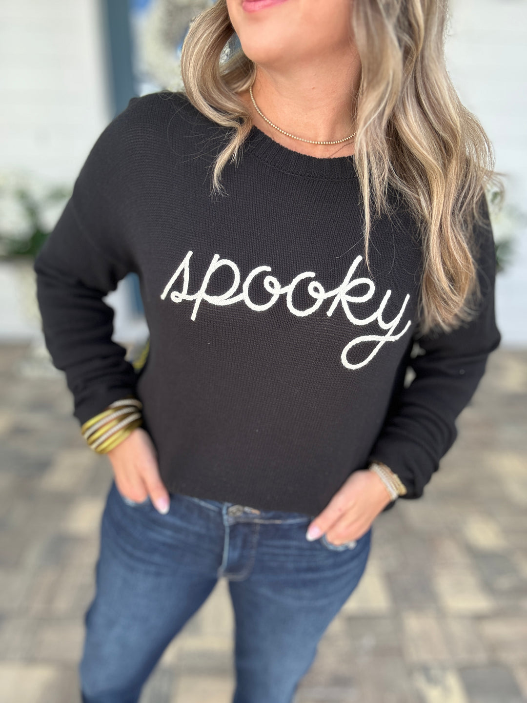 Z Supply: Sienna Spooky Sweater - Black