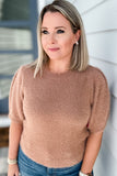 BuddyLove: Macy Crop Sweater - Coffee
