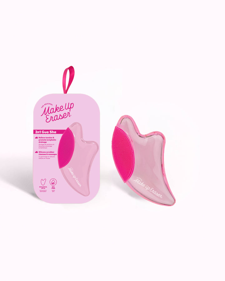 PUFF Eraser: 2n1 Gua Sha & Facial Scrubber