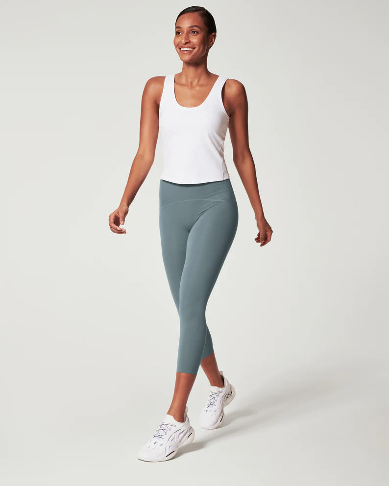 Spanx: The Get Moving Fitted Tank - White